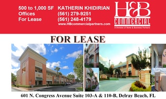 Delray Beach, FL Office - 601 N Congress Ave