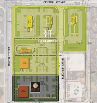 Wichita, KS Restaurant - Central + Oliver - Lot 3