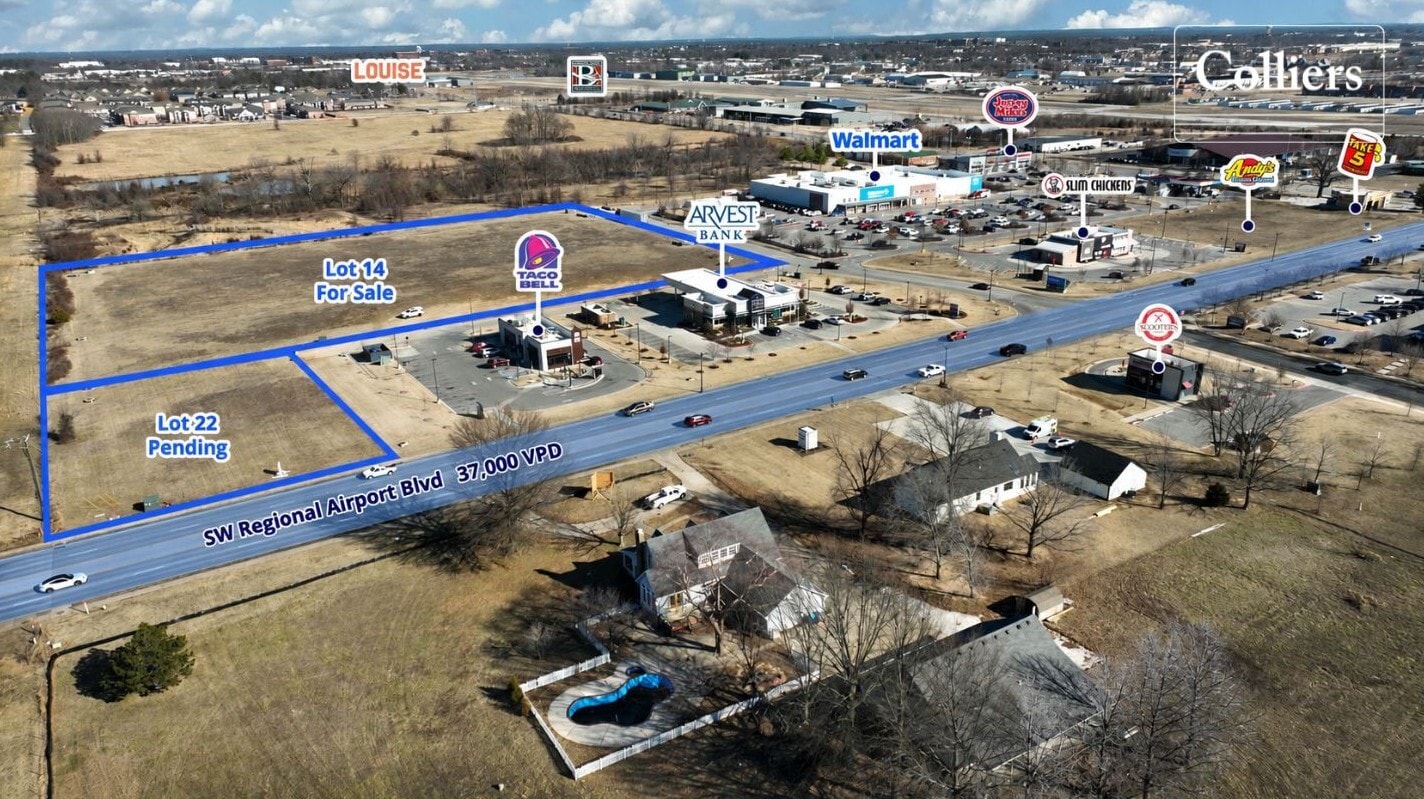 SW Regional Airport Blvd, Bentonville, AR for Sale