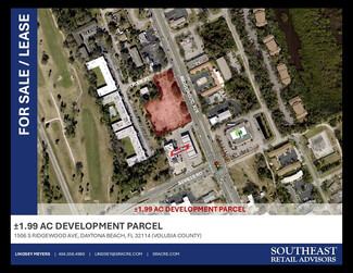 Daytona Beach, FL Commercial Land - 1506 S Ridgewood Ave
