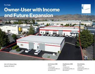 Sparks, NV Service - 860-870 Steneri Way
