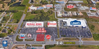 Muscle Shoals, AL Commercial Land - Woodward Avenue