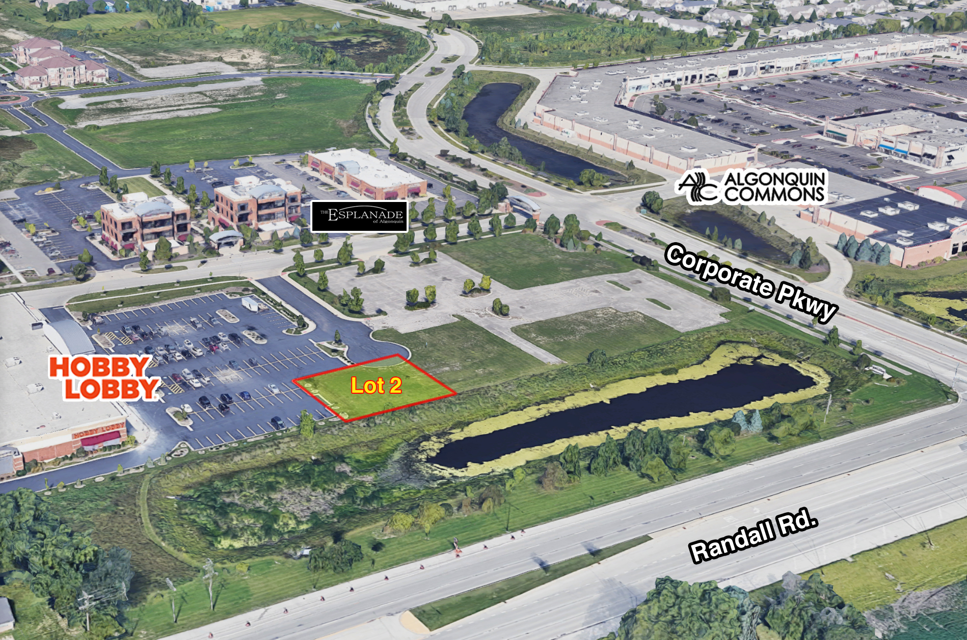 SWC Randall Road & Corporate Pky, Algonquin, IL for Sale