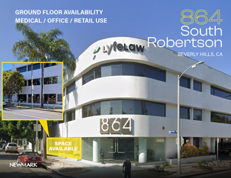 Los Angeles, CA Office/Medical, Retail - 864 S Robertson Blvd