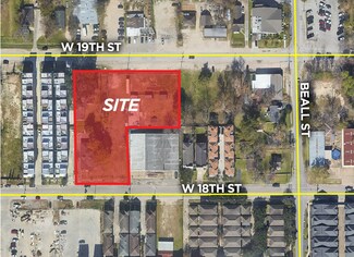 Houston, TX Commercial Land - 1122 W 19th St