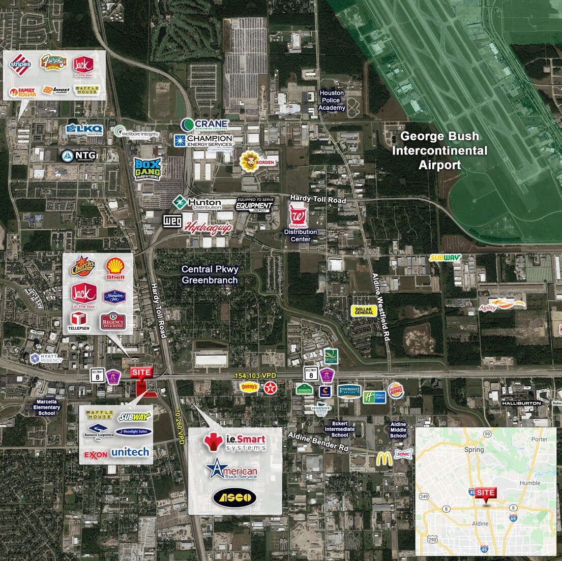 722 N Sam Houston Pky E, Houston, TX for Sale