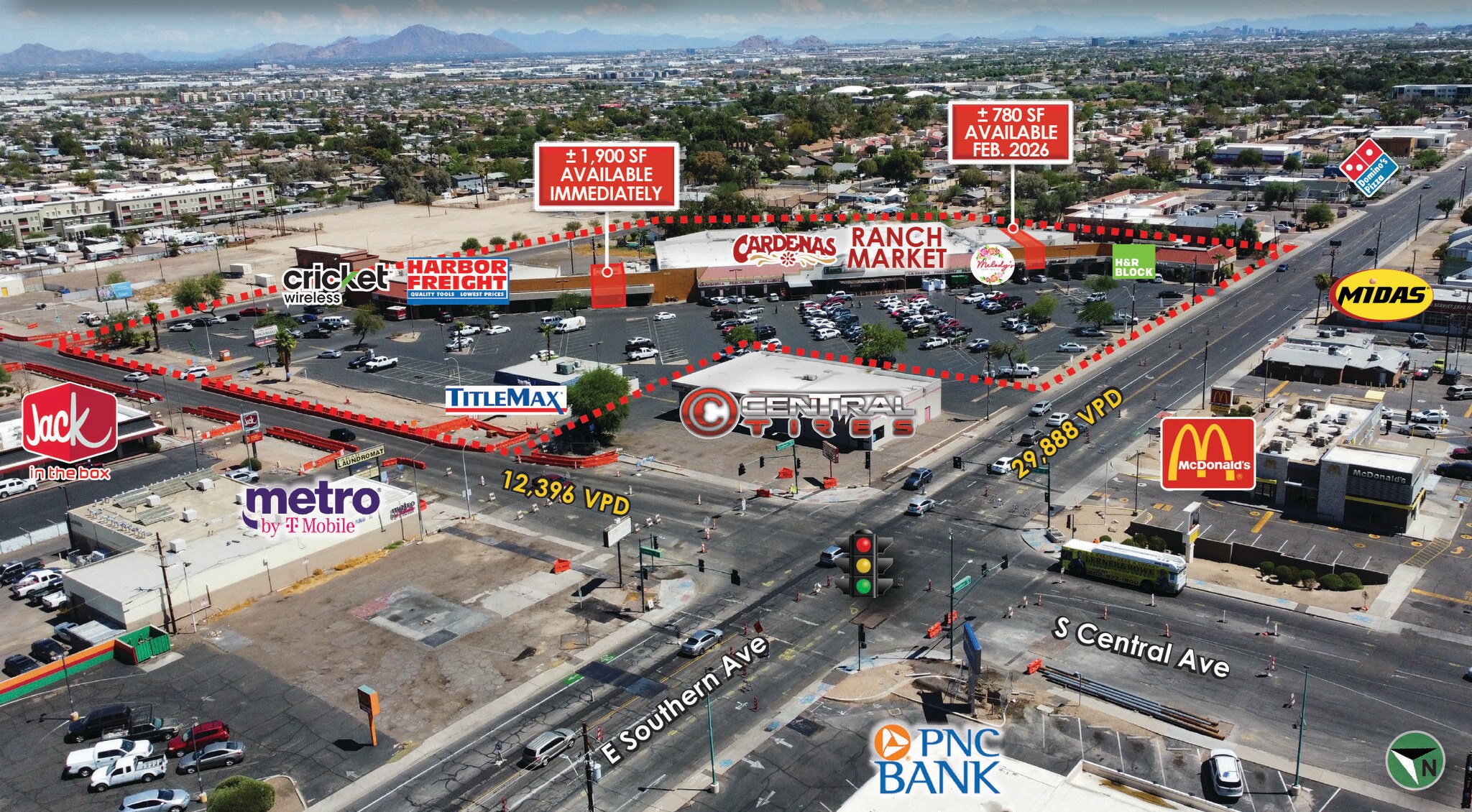 5833 S Central Ave, Phoenix, AZ for Rent