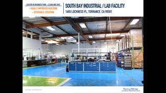 Torrance, CA Industrial - 1605 Lockness Pl