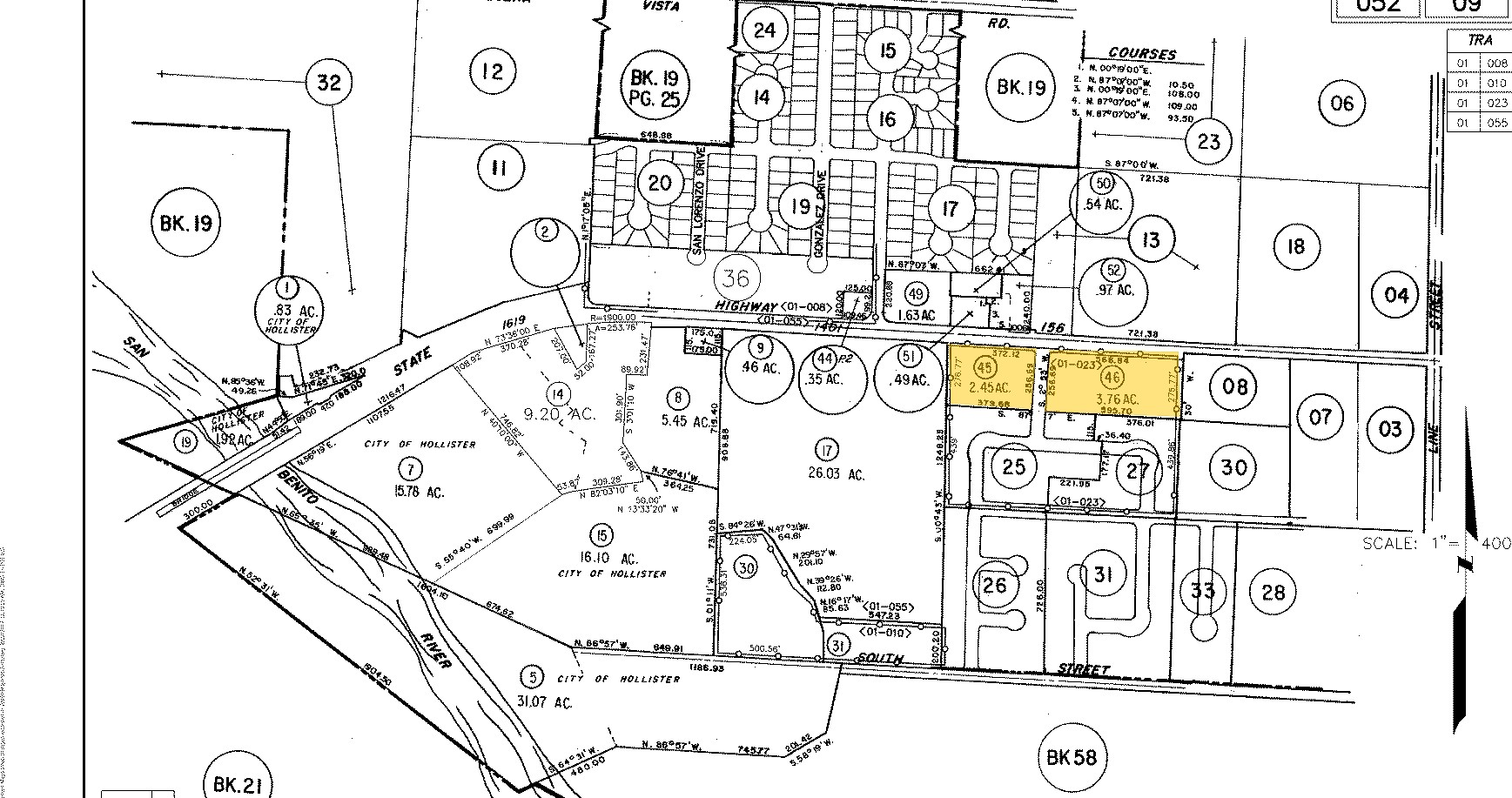 San Juan and Rajkovich Rd @ Rajkovich Way, Hollister, CA for Sale