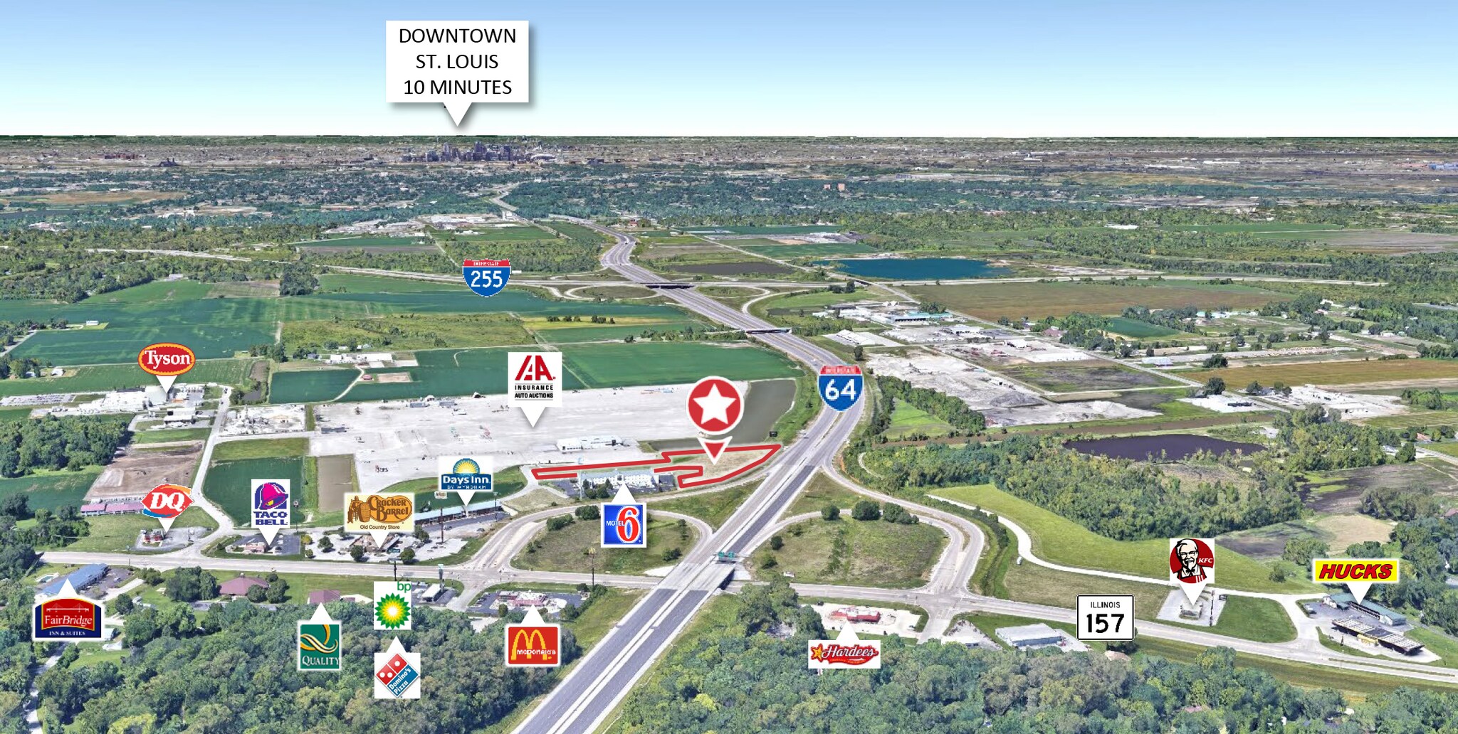 2439 Old Country Inn Rd, Caseyville, IL for Sale