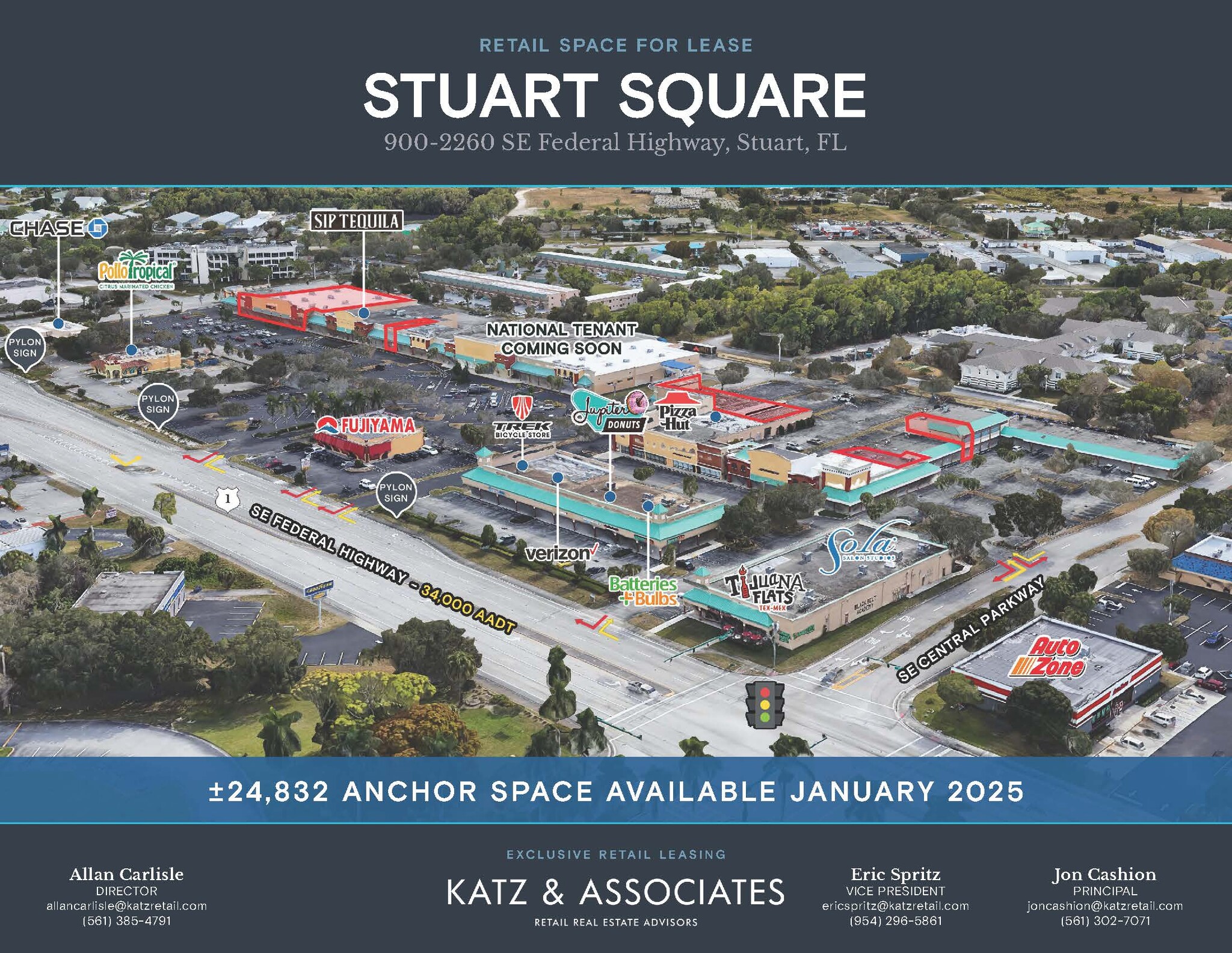 1982-1990 SE Federal Hwy, Stuart, FL for Rent