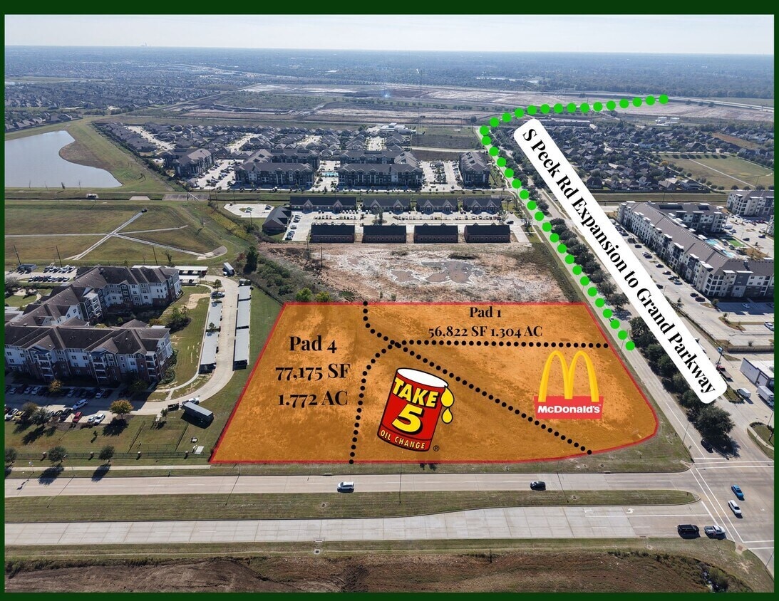 SEC Peek Rd & Bellaire blvd, Richmond, TX for Rent