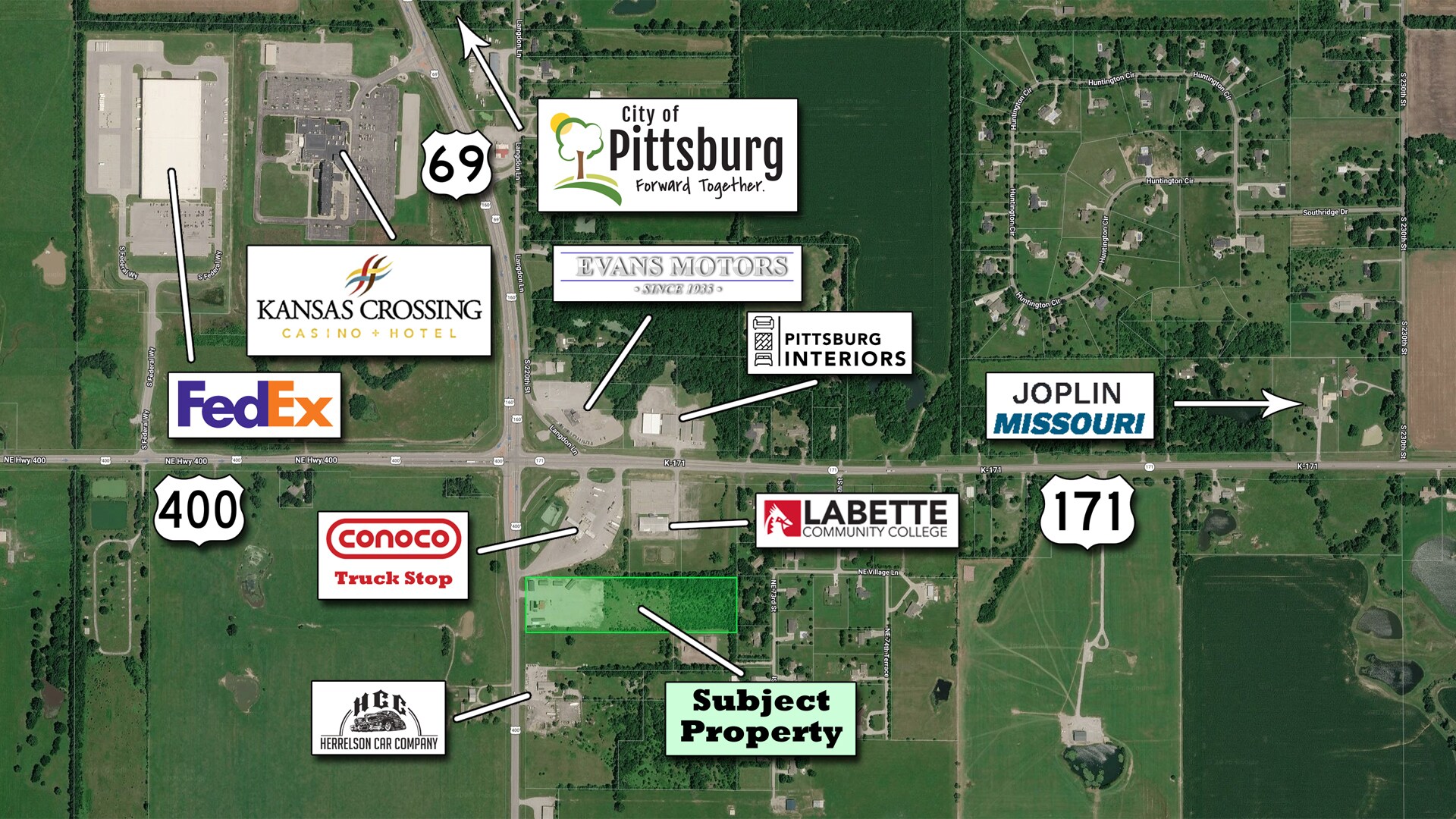 10847 NE Highway 69, Pittsburg, KS for Sale