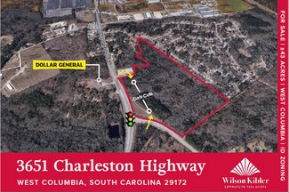 West Columbia, SC Commercial Land - 3651 CHARLESTON
