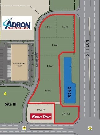 Sussex, WI Commercial Land - NW Lisbon Rd