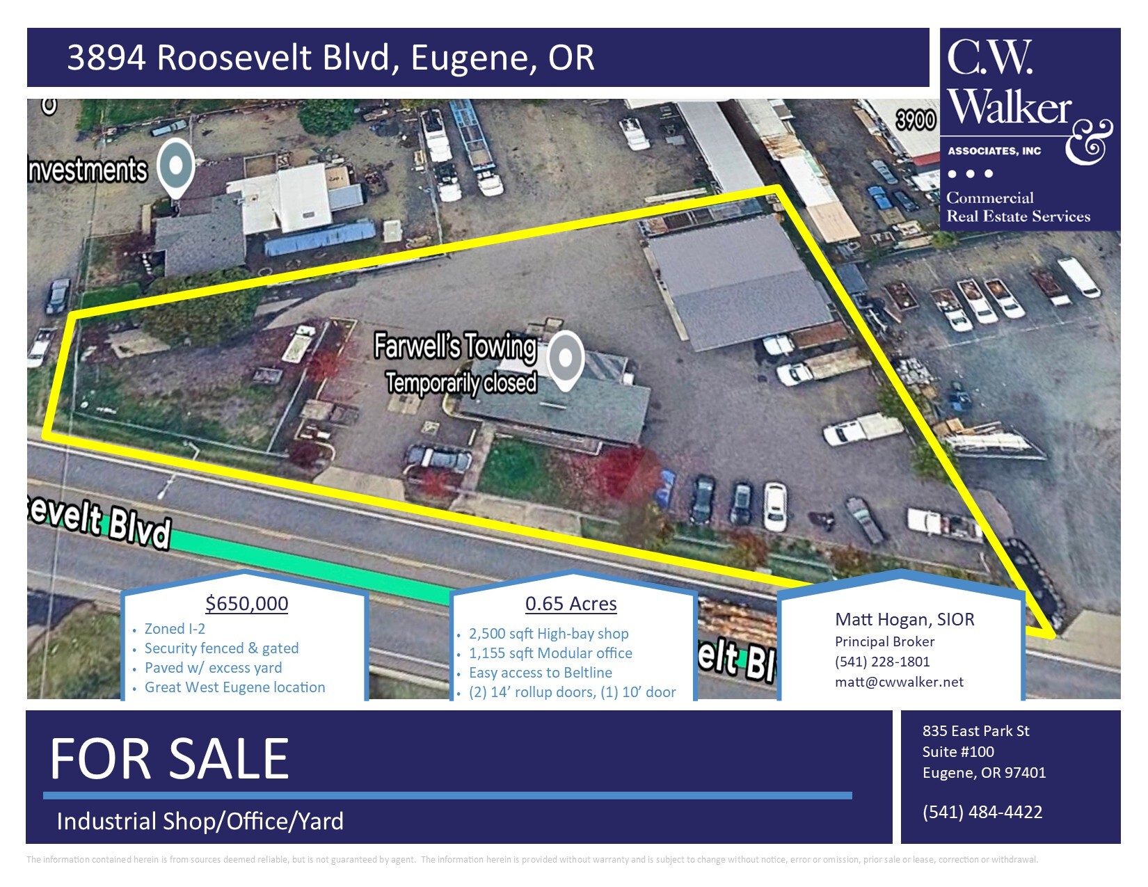 3894 Roosevelt Blvd, Eugene, OR for Sale