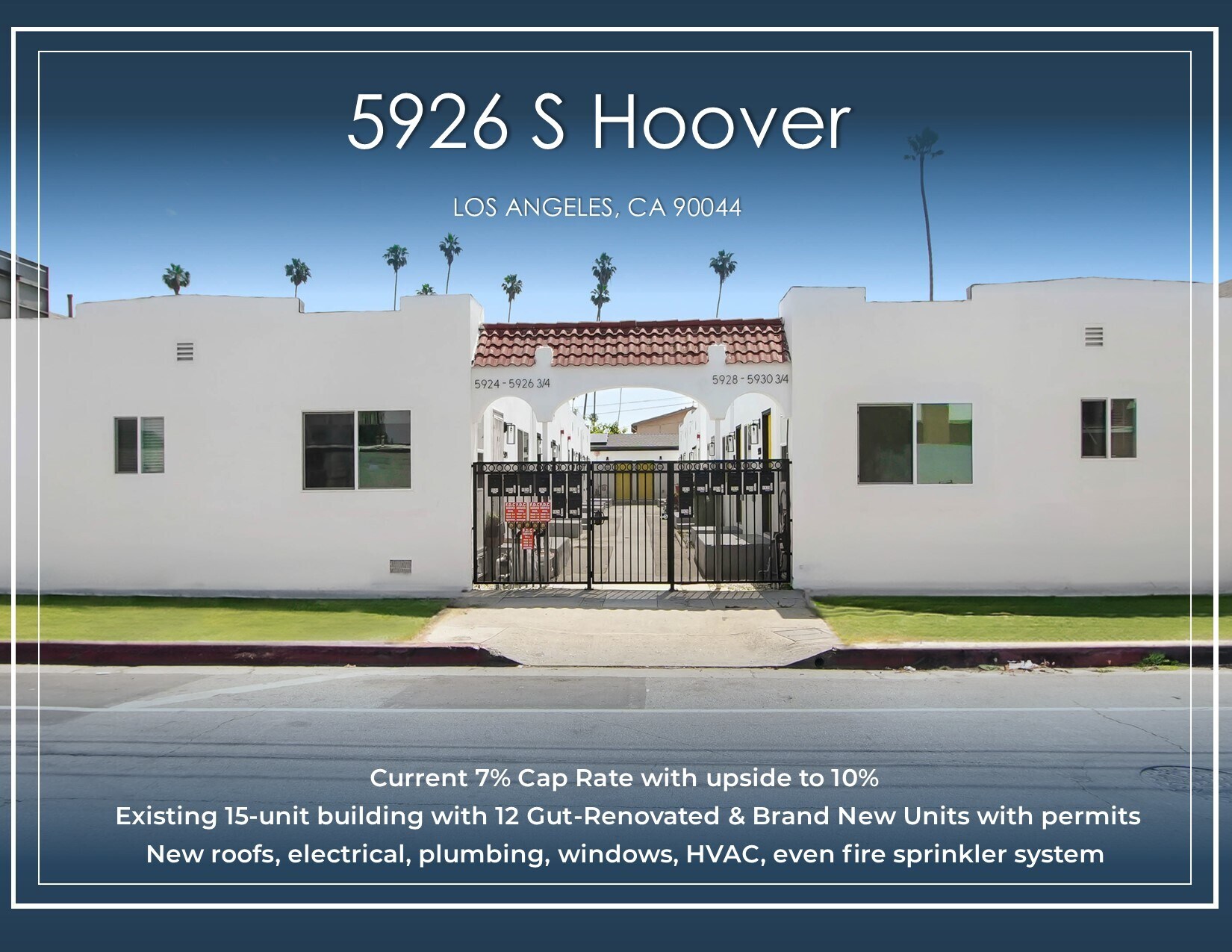 5926 S Hoover St, Los Angeles, CA for Sale