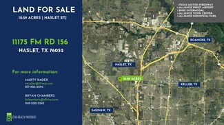 Haslet, TX Commercial Land - 11175 FM 156