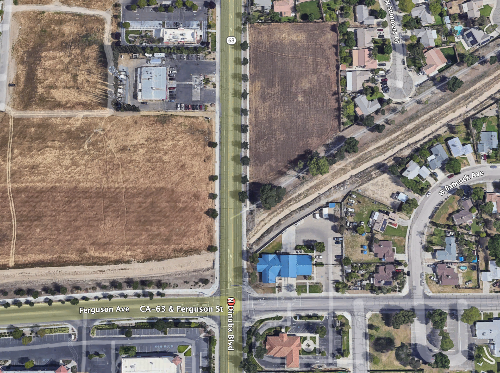 Highway 63 @ Ferguson Ave, Visalia, CA for Sale