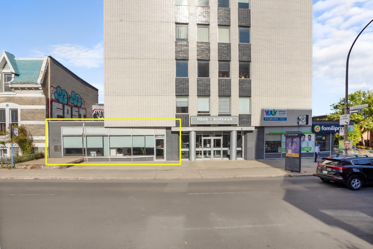 3865-3885 Rue Saint-Urbain, Montréal, QC for Rent