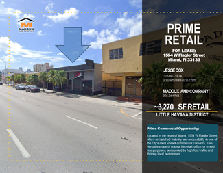 Miami, FL Retail - 1554 W Flagler St