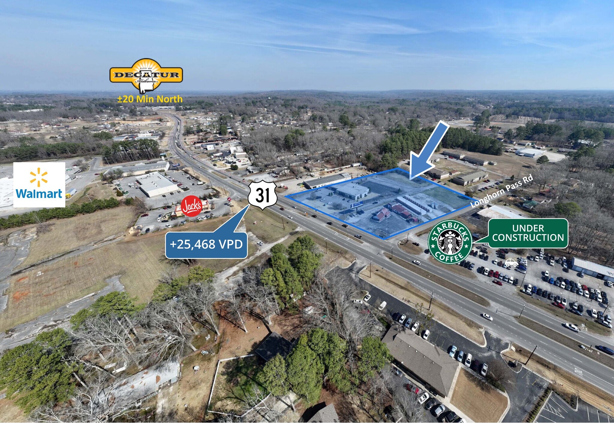 900 Highway 31 NW, Hartselle, AL for Rent