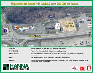 Walnutport, PA Commercial Land - 211 S Best Ave