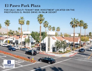 Palm Desert, CA Storefront Retail/Office - 73200 El Paseo