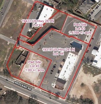 San Antonio, TX Commercial Land - 19314-19422 US Hwy 281 N
