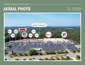 Pell City, AL Retail - 803-1025 Martin St S