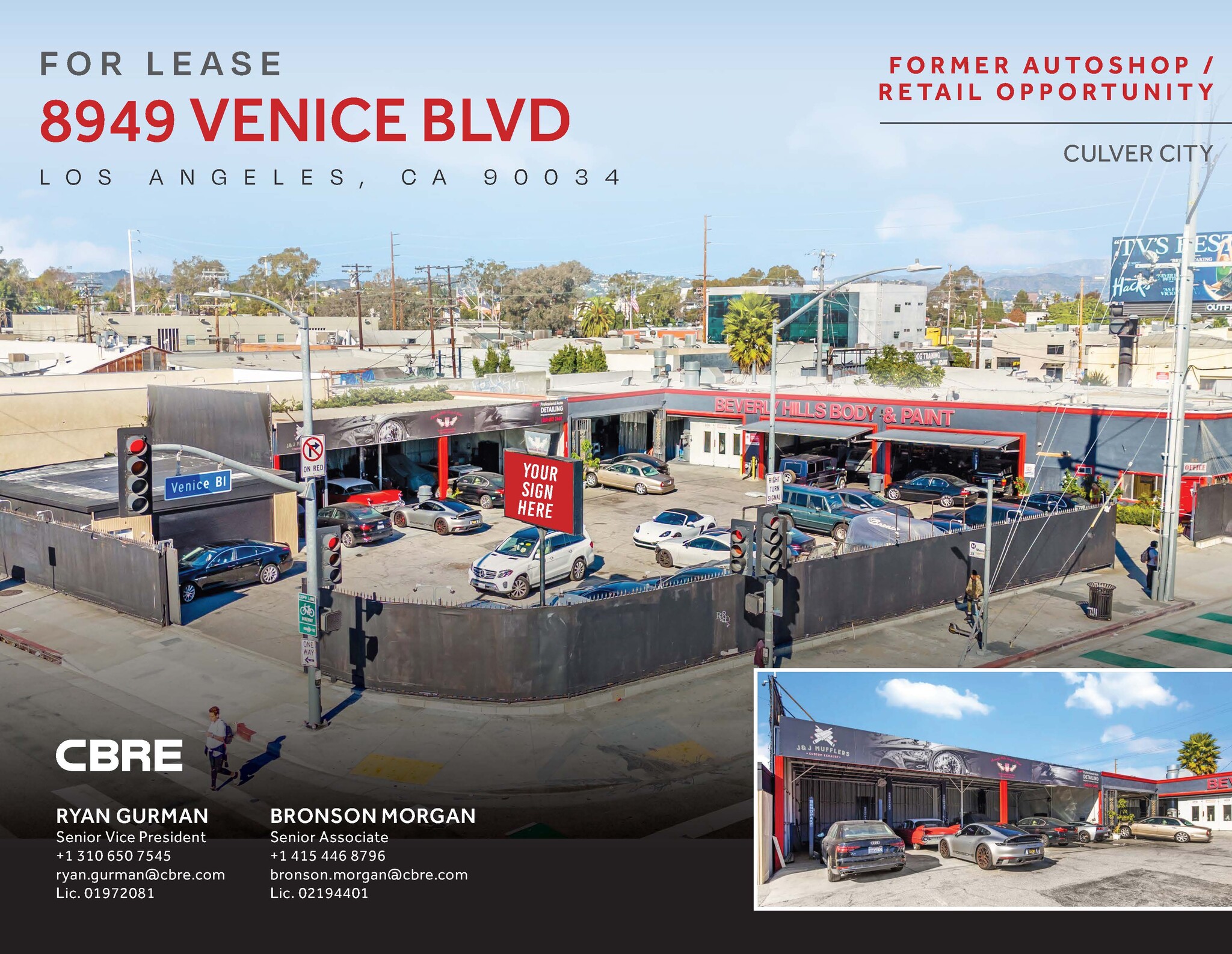 8949-8951 Venice Blvd, Los Angeles, CA for Rent