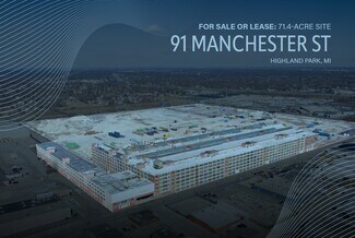 Highland Park, MI Industrial Land - 91 Manchester Pky