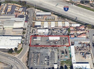 Santa Ana, CA Service - 1315-1317 N Santiago St