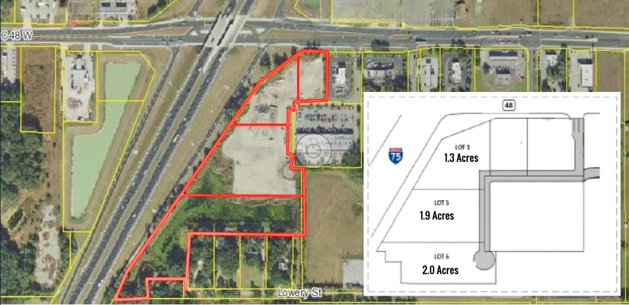 I-75, Bushnell, FL for Sale