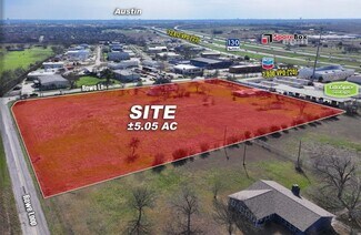 Pflugerville, TX Commercial Land - 1718 Rowe Ln