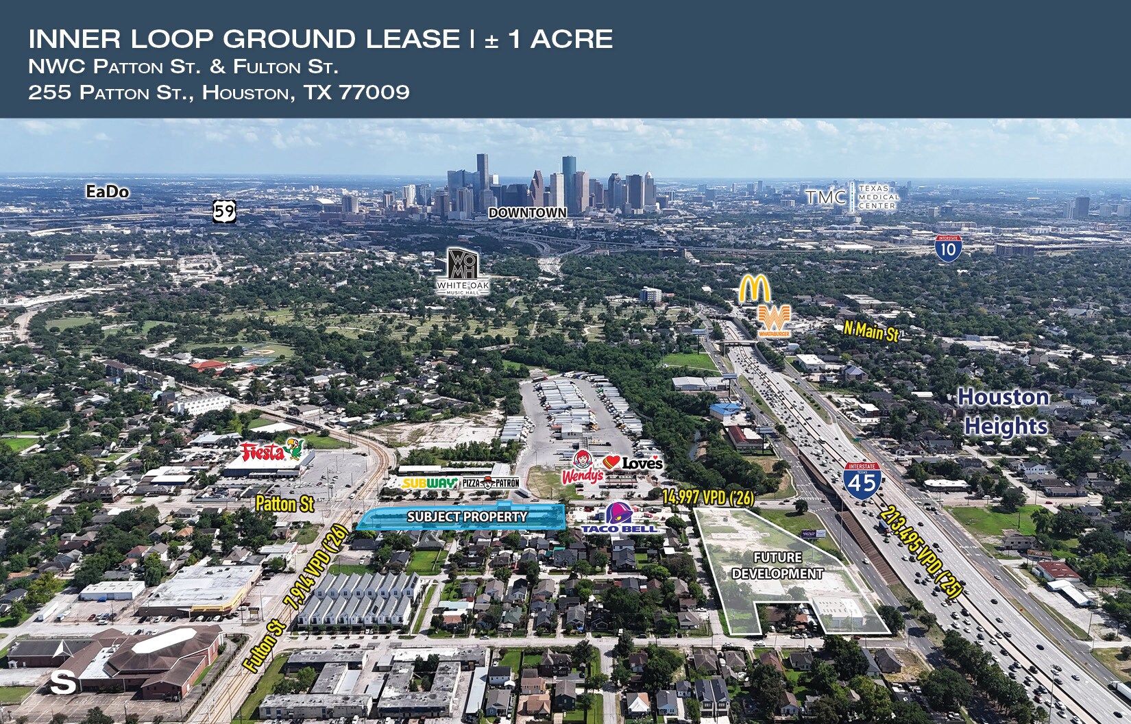 255 Patton St, Houston, TX for Rent