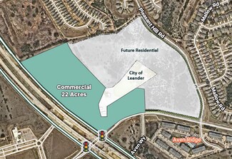 Leander, TX Commercial Land - 10500 Highway 183A