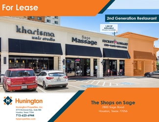 Houston, TX Retail - 2800 Sage Rd Houston, TX Retail - 2800 Sage Rd