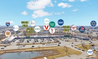 Howell, MI Retail - 4050-4184 E Grand River Ave