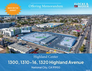National City, CA Freestanding - 1320 Highland Ave