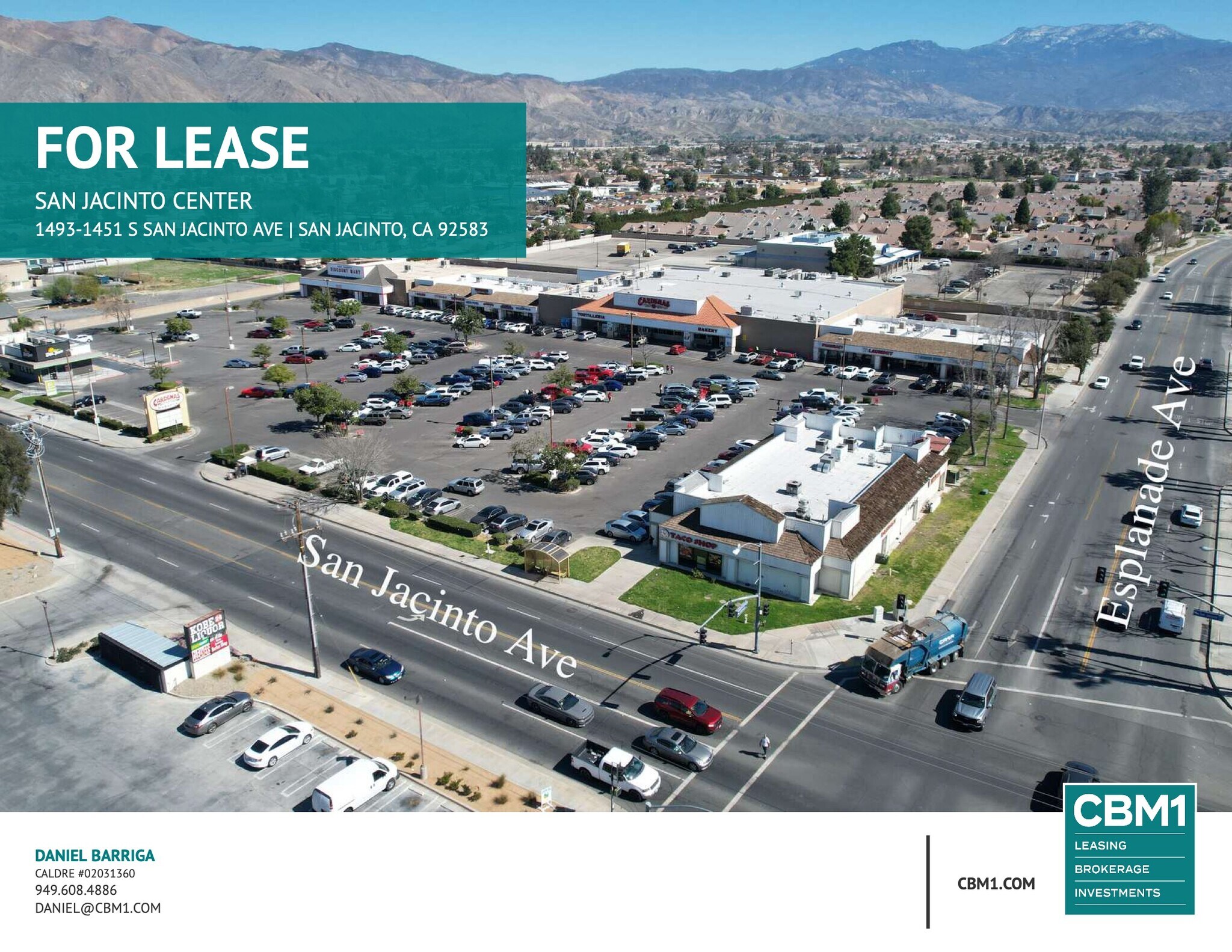 1451-1469 S San Jacinto Ave, San Jacinto, CA for Rent