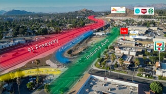 Riverside, CA Commercial Land - 6666 Indiana Ave