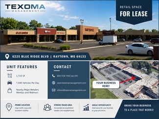 Raytown, MO Office/Retail, Retail - 6121-6247 Blue Ridge Blvd Raytown, MO Office/Retail, Retail - 6121-6247 Blue Ridge Blvd