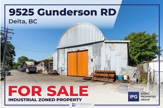Delta, BC Industrial Land - 9525 Gunderson Rd