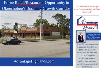 Okeechobee, FL Restaurant - 102 SW 14th St