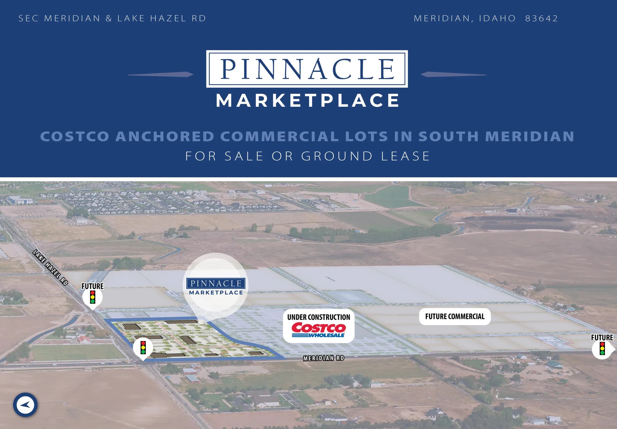 SEC Meridian and Lake Hazel Rd, Meridian, ID for Sale