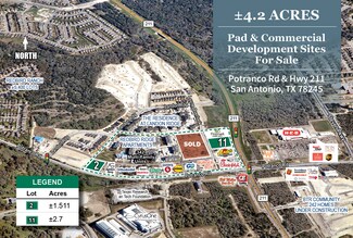 San Antonio, TX Commercial Land - Highway 211 & Potranco Rd