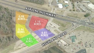 Baton Rouge, LA Commercial Land - Highland Rd & Airline Hwy