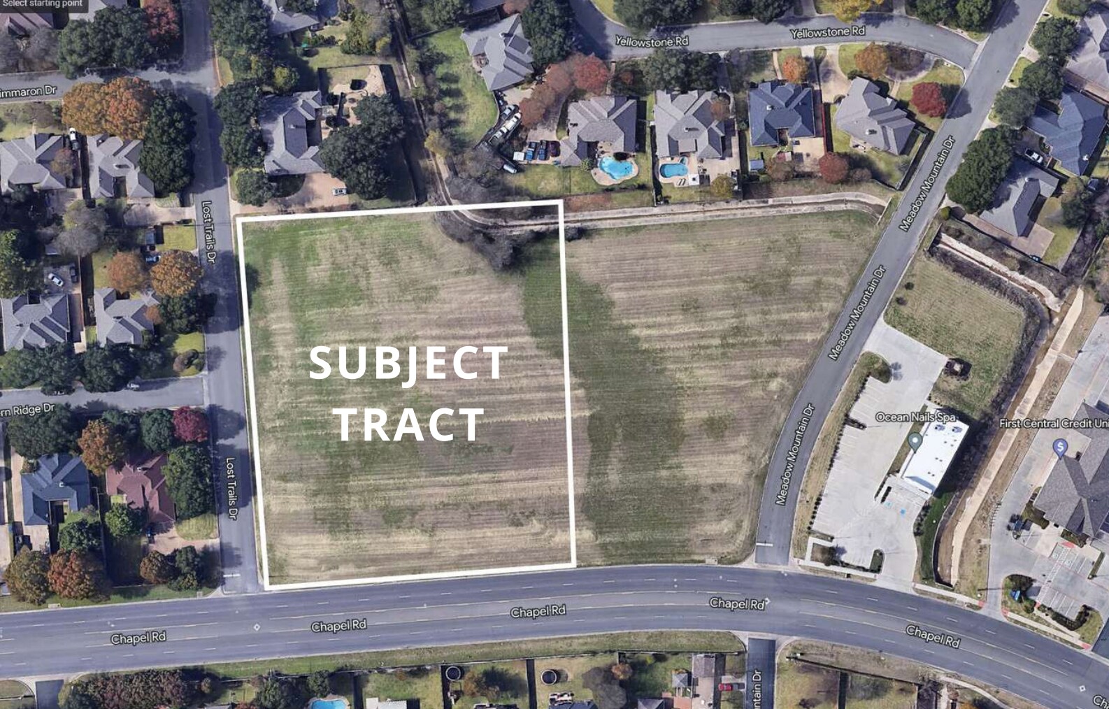 2.44 Acres Chapel Rd rd, Waco, TX for Sale