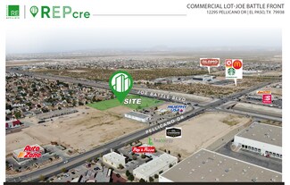 El Paso, TX Commercial Land - 12295 Pellicano Dr